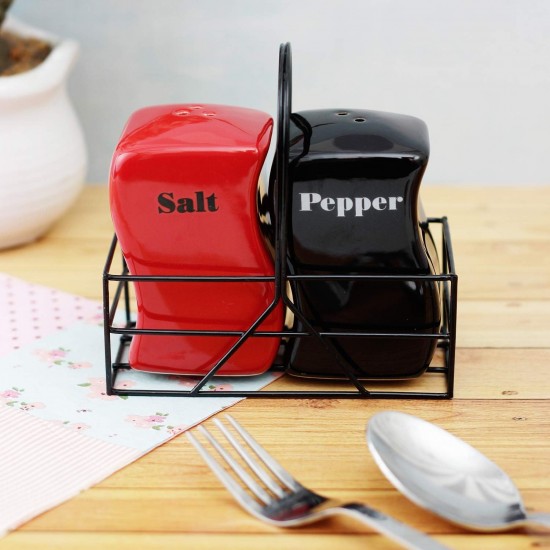 Porcelain Salt Shakers Set